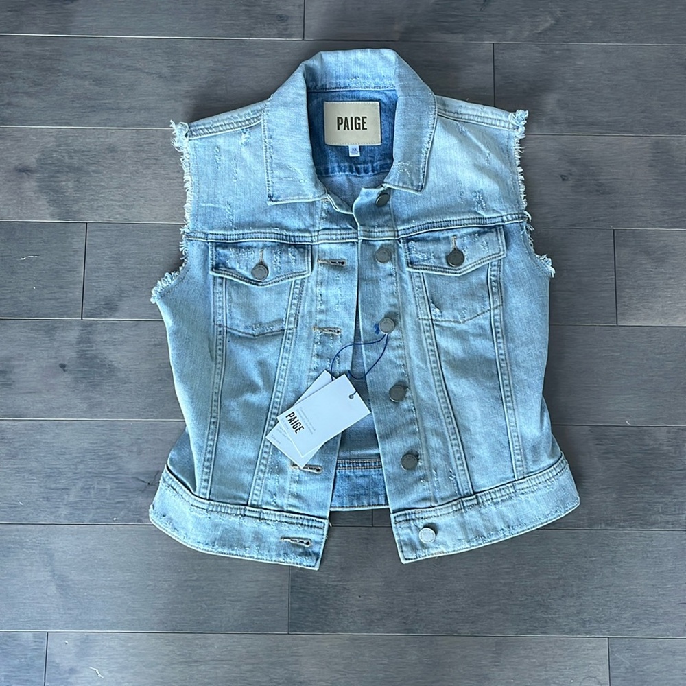Denim vest